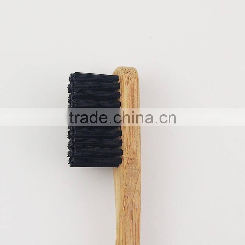 Eco Double Sided bamboo Toothbrush with Charcoal bristle