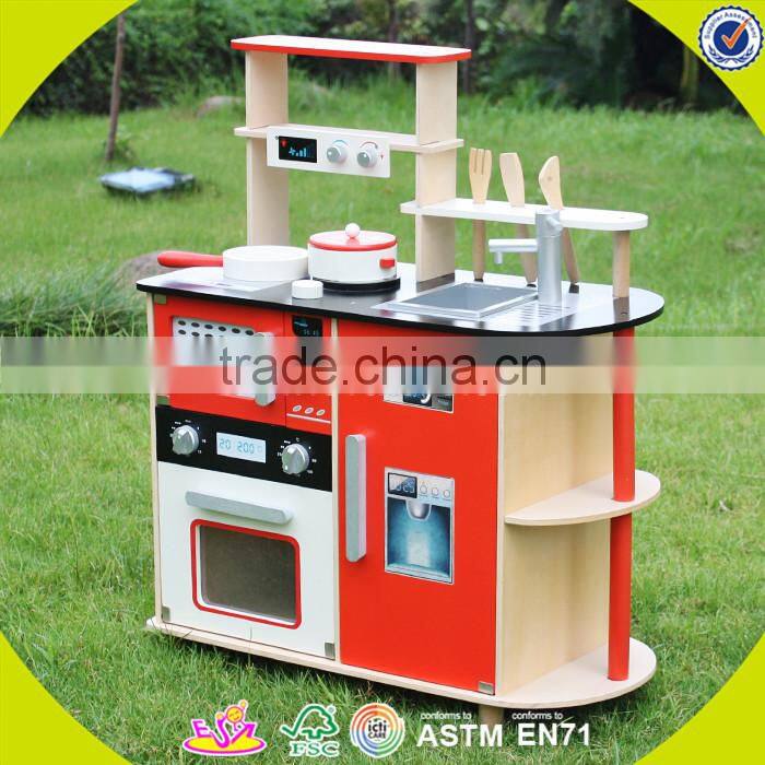 Wholesale wonderful children wooden kitchen toy bring fun hot sale wooden kitchen toy W10C048