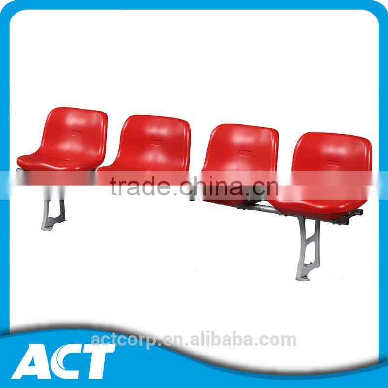 Hollow blow moulding stadium chair seat with backs