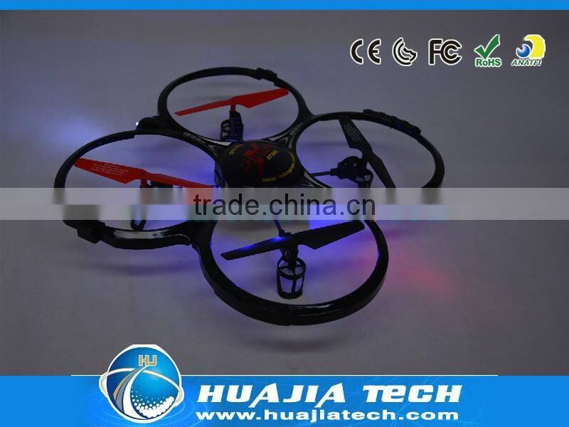 2.4G 4-axis outdoor UFO aircraft quadcopter model with light