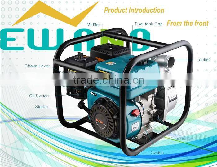 2inch(50mm) petrol water pump, 5.5HP/3600 high pressure pump(WP20)