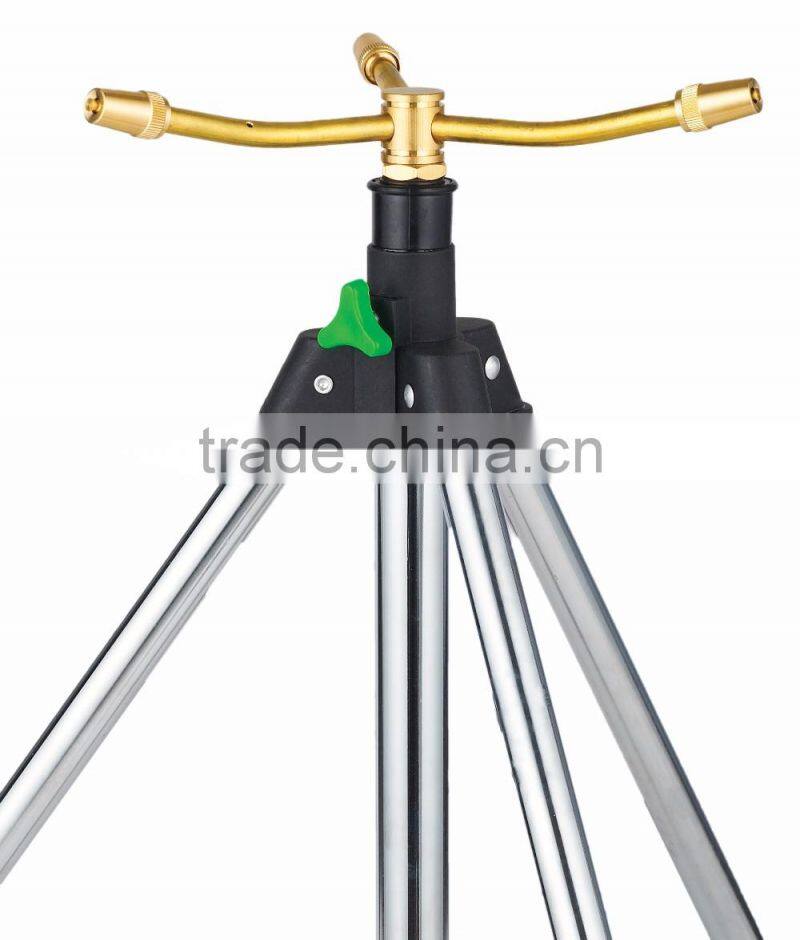 3 arm brass rotary sprinkler