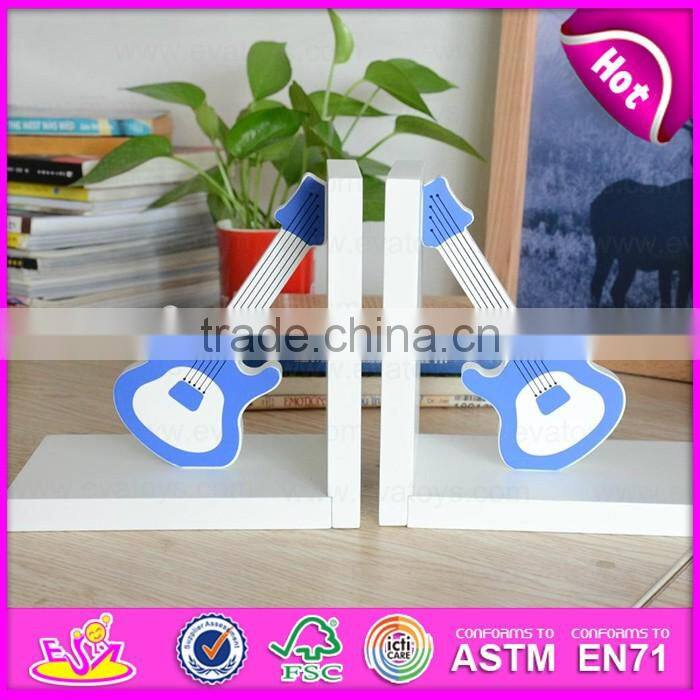 2017 brand new children rainbow wooden decorative bookends for sale W08D065