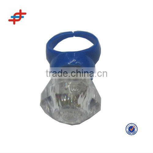 Diamond Flashlight Plastic Ring