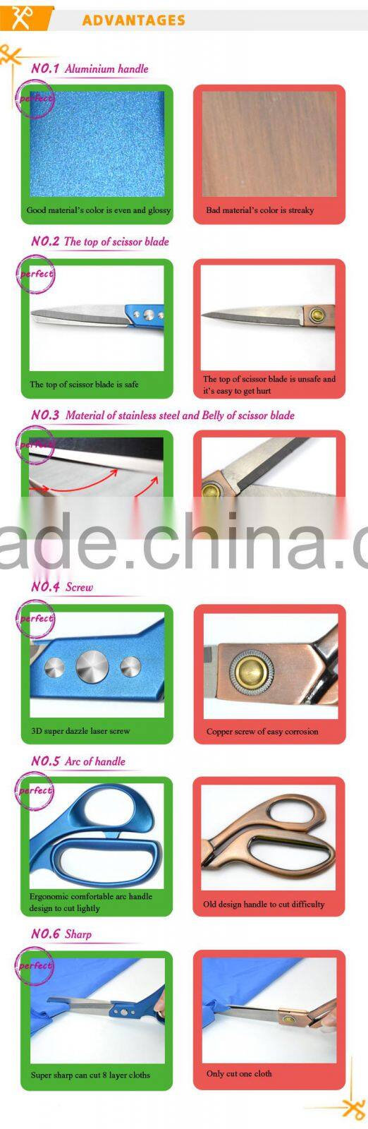 Aluminum Alloy Handle Sewing Shears