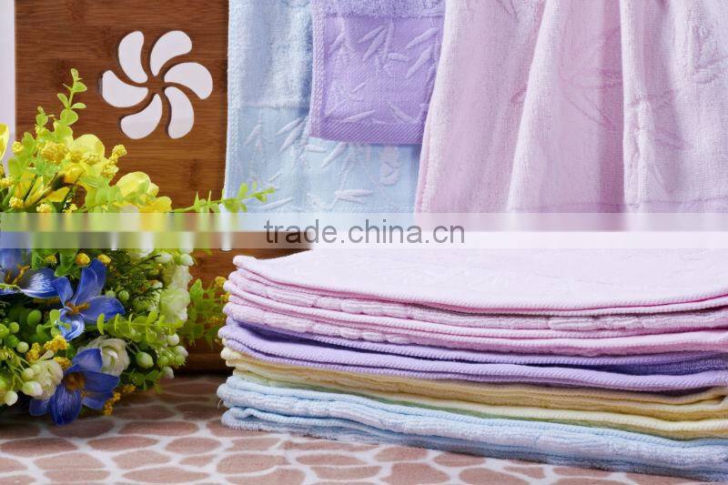34*76cm high quanlity bamboo fiber towel 100%Bamboo fiber, Natural & Eco-friendly for child