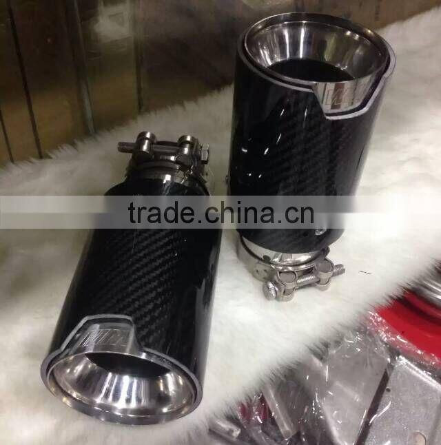 New style car universal carbon fiber exhaust muffler tip