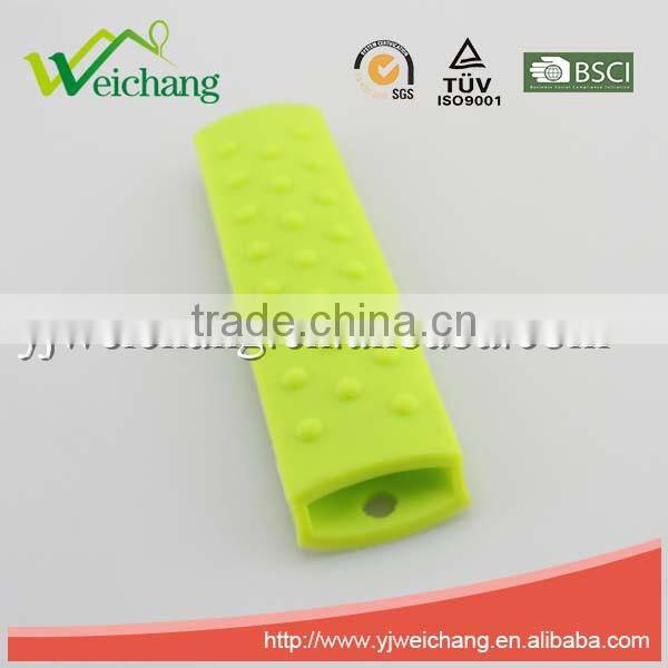WCJ484 Good quality removable SILICONE POT HANDLE SLEEVE holder