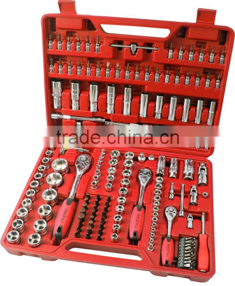 GS certificated 171Pcs 1/4''&3/8''&1/2'' automatic spanner