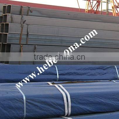 High quality galvanized/black carbon steel squre pipes with competitive price