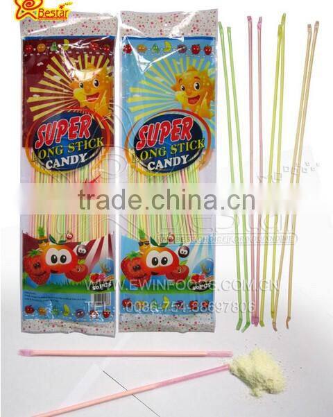 3 Colors Sour Powder Straw / Sour Powder Stick