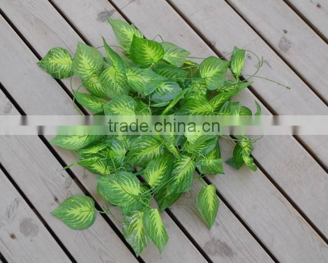 Artificial purple leaves garland NK69