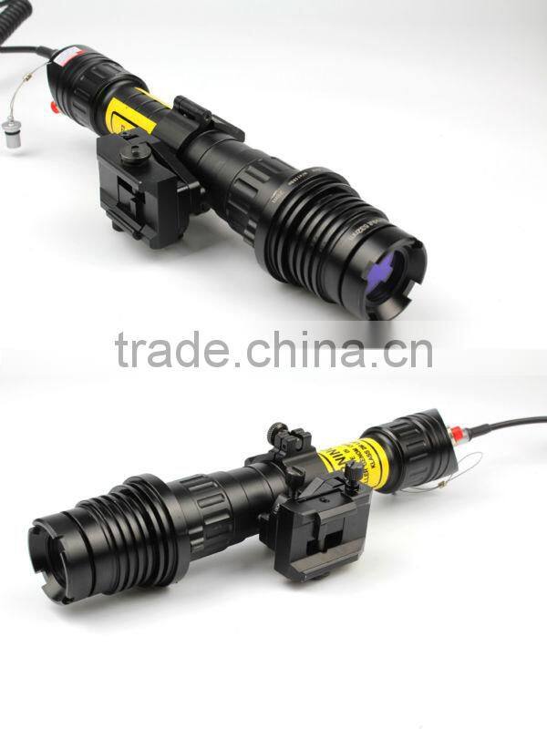 Suzero Zoomable Professional Long Distance nigh vision riflescope solution of 100mw Green Laser Designator (ES-LS-KS300)