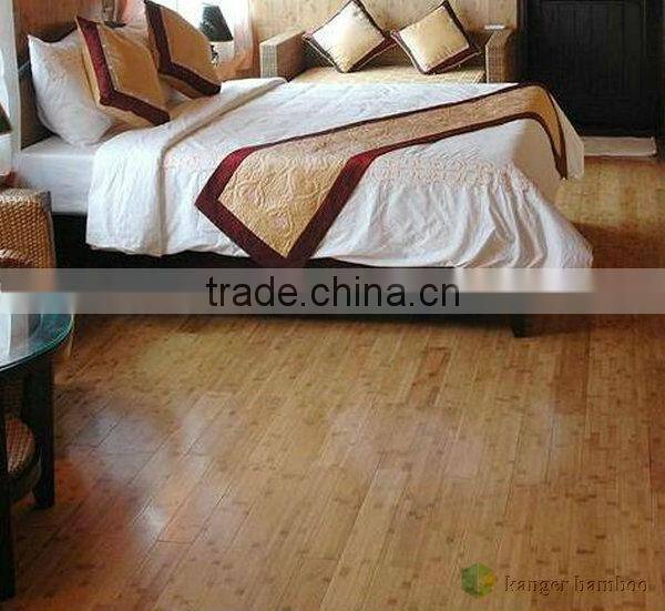 Natural Environmental Kanger Solid White Bamboo Flooring for indoor decoration