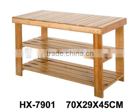 cheap bamboo shoe rack wood shelf