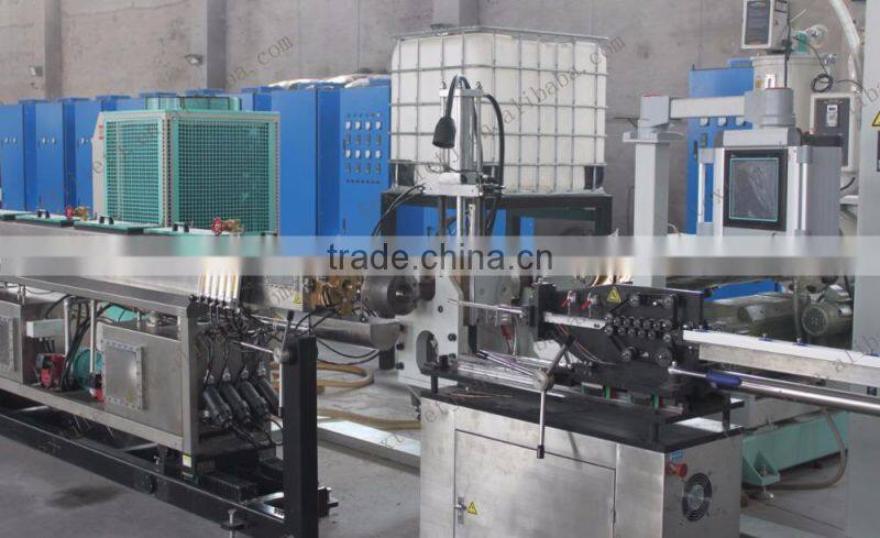 ST flat dripper pipe machine, drip irrigation pipe equipment, Production Line For Drip Tape With Flat Drippers