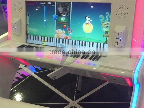 Simulator piano game machine For Kids coin operated piano keyboard coin operated game machine for sale