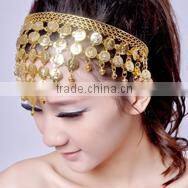 Indian Belly dance bangle bracelet stretch sequin anklet with cion