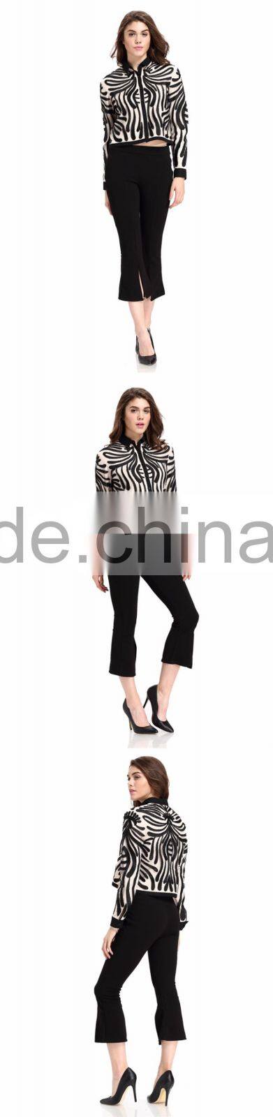 Domin fashion latest beading style woman jacket