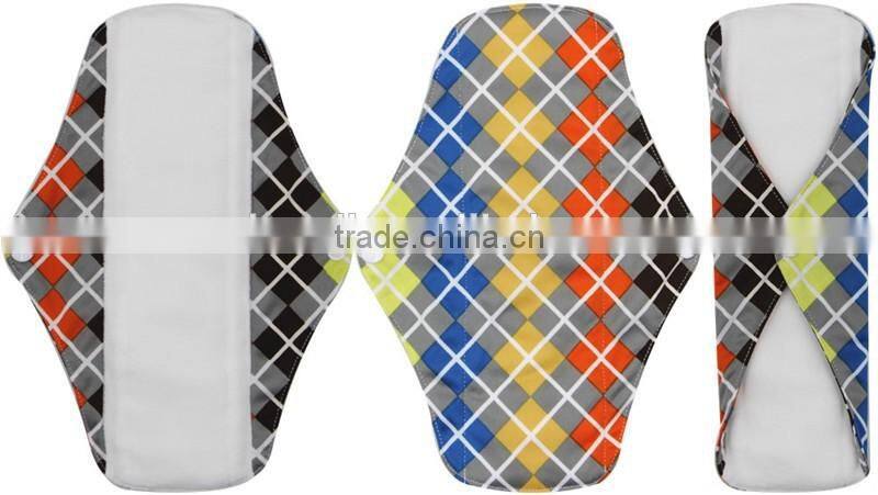 New OEM Sanitary Napkin washable Bamboo modern cloth menstrual pads