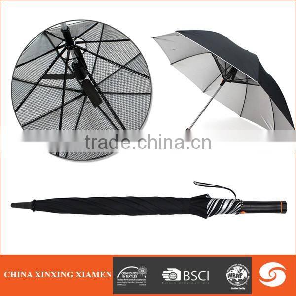 hgih Quality Fasion Girl 3 Folding Umbrella With Wooden Handle
