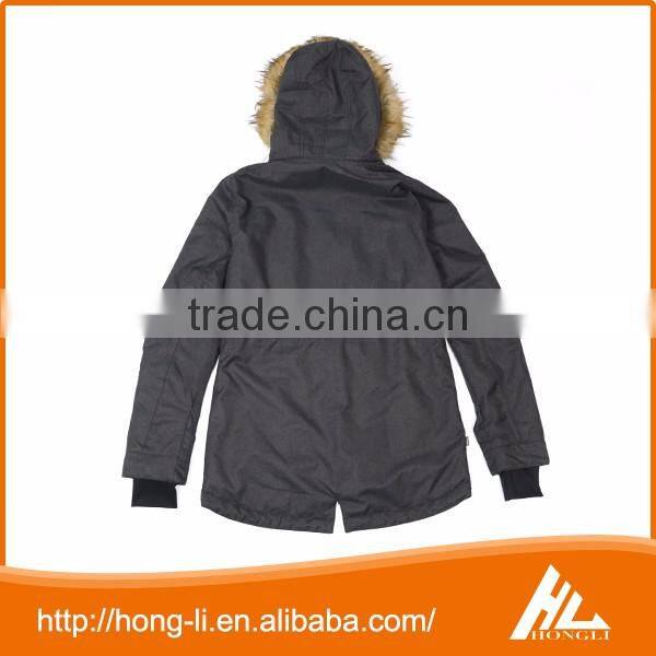 Latest design custom fashion winter ski jacket women