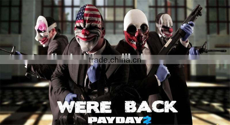 Fashion unique mask Party mask payday 2 halloween ghost mask