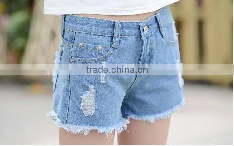 Hot Sale Sexy Women Jeans Factory Shorts teenager denim shorts