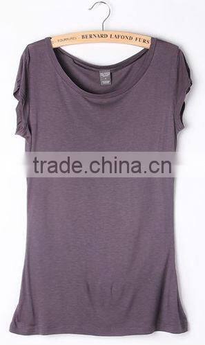 Long Body length cotton plain T-shirt for women