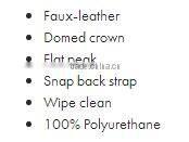 guangzhou hat manufacturer custom 6 panel fitted black blank leather chinese hat
