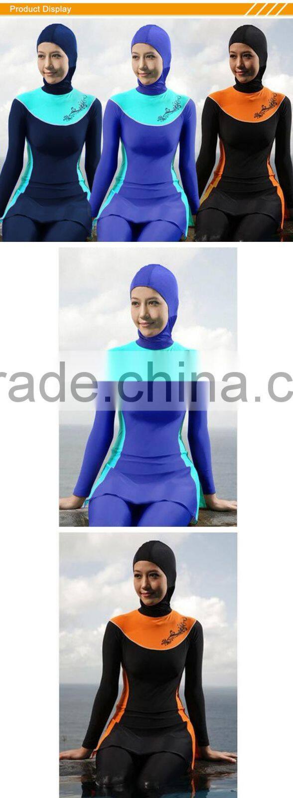 Zakiyyah '5585 Wholesale swimwear for african woman with print fabric fashion design muslim swimwear