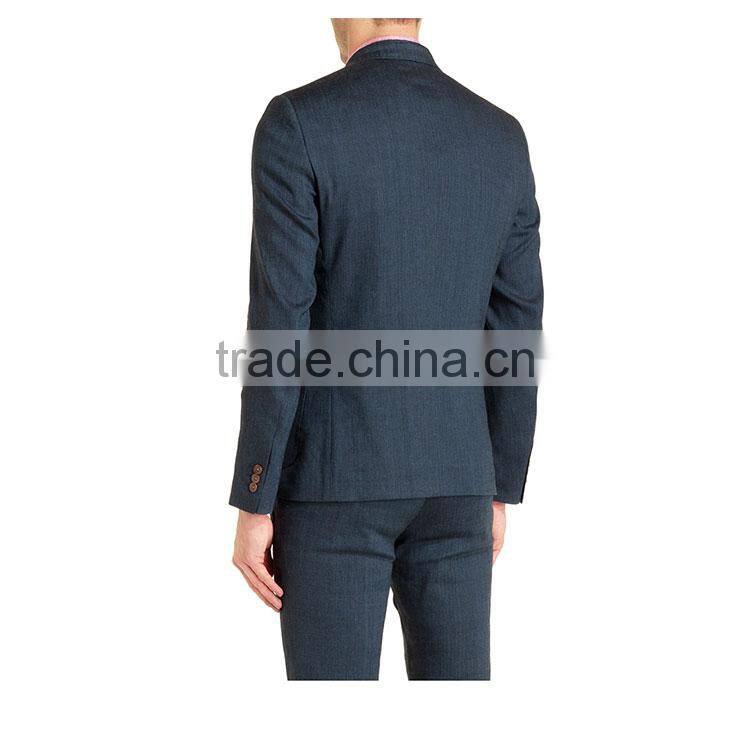 2017 Hot New Products Patch Pocket Fashion Polyester Viscose New Design Business Men Suit Custom