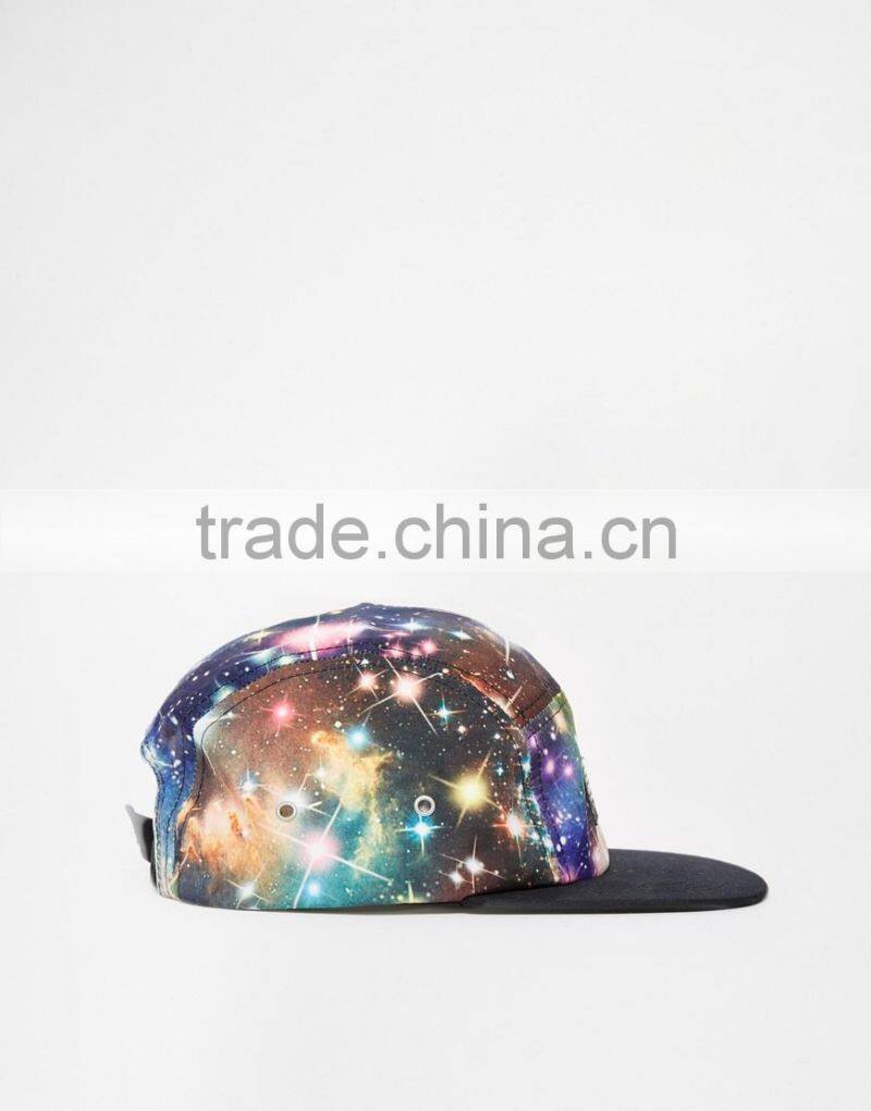 galaxy printing caps, wholesale sublimation printing cap mens