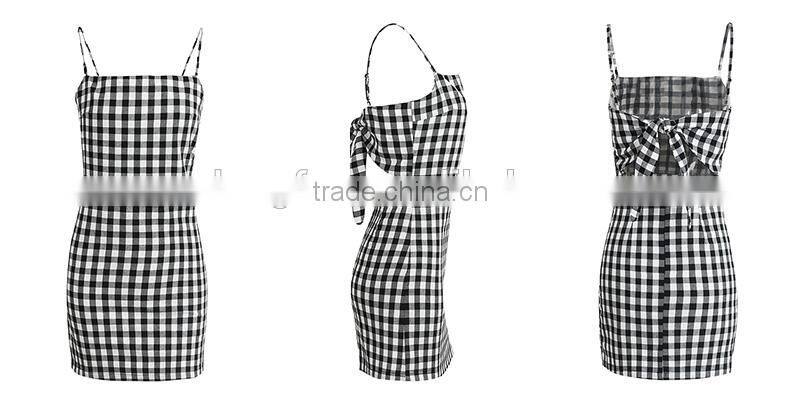 Bow Casual Linen Sexy Dress Backless Beach Summer Dress Sexy Honeymoon Dresses Fit Vestidos