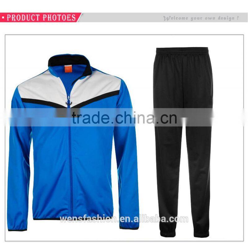 Custom Warm Up Fashion Cotton Sports Tracksuits for Men