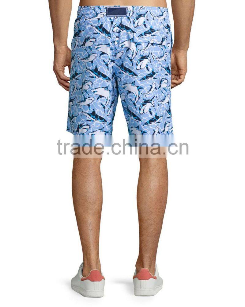 2017 wholesale man fashion Print Swim Trunks beach shorts summer swim sports shorts