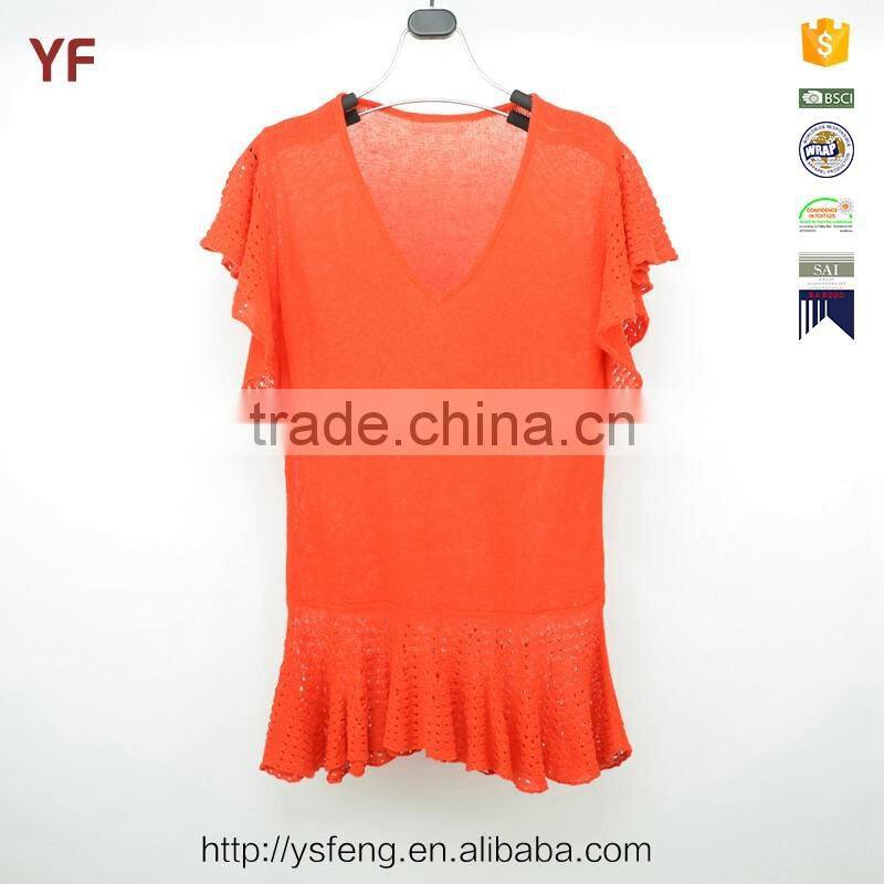 Crochet Pattern Brands Women Pullover sweaters