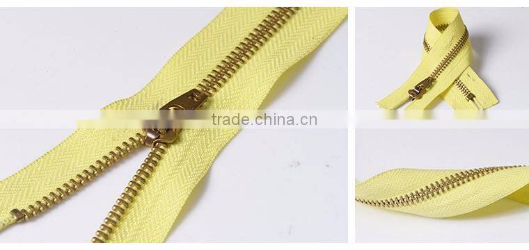 #5 C/E Brass Metal Zippers or 5# Zips