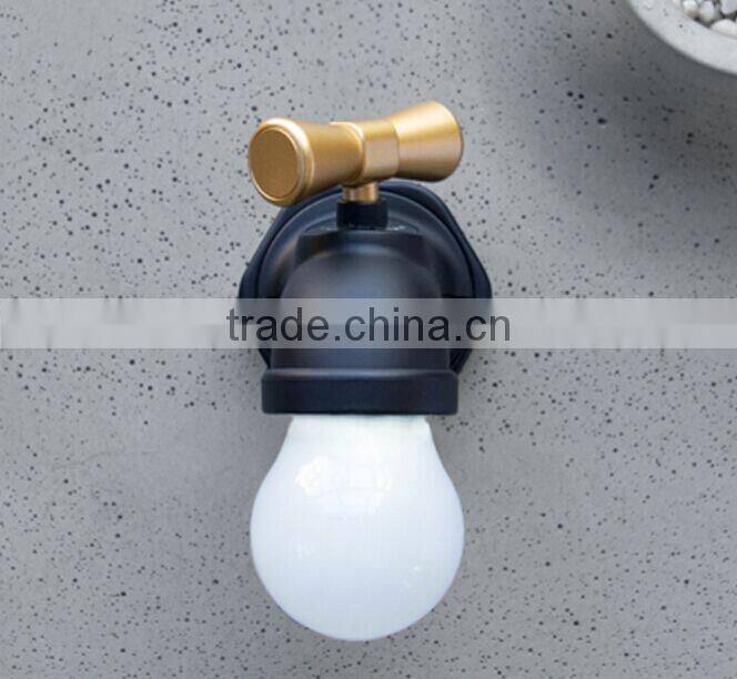 Retro faucet night light light control induction LED table lamp wall lamp