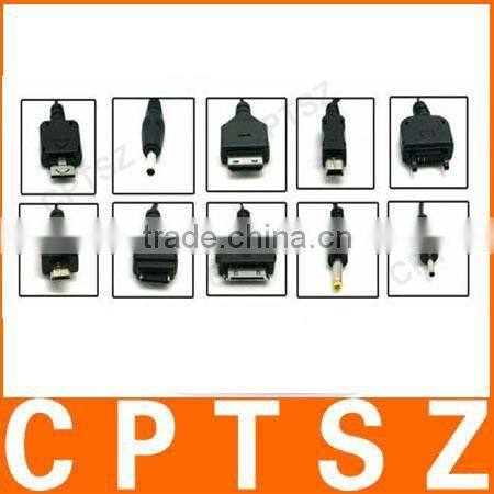 10 In 1 Universal Multi USB Charger Cable Data Line For Mobile Phone iPhone,PSP-J