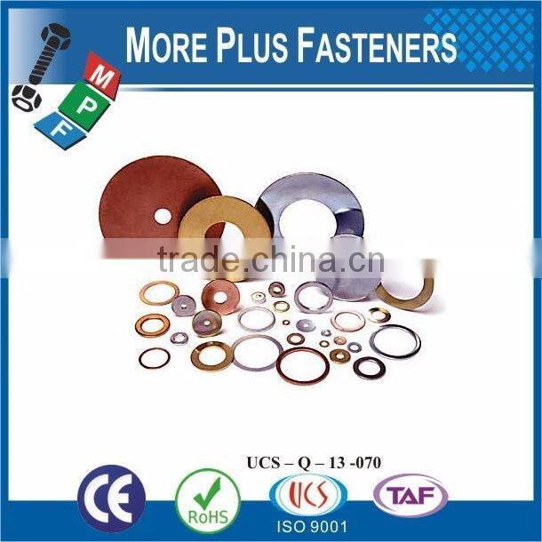 Taiwan Stainless Steel 18-8 Copper Brass Aluminum Brass Double Spring Washer Conical Lock Washer Standard Spring Washer