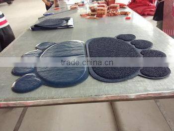 Eco-friendly cat litter mat , cat litter mats with different shapes