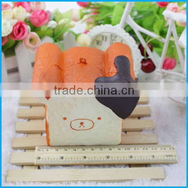 Hot selling cute bear bread slow rising squishy kawaii toys