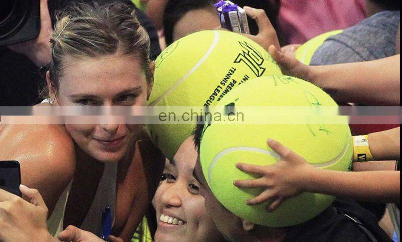 Open tennis tournament signature jumbo ball