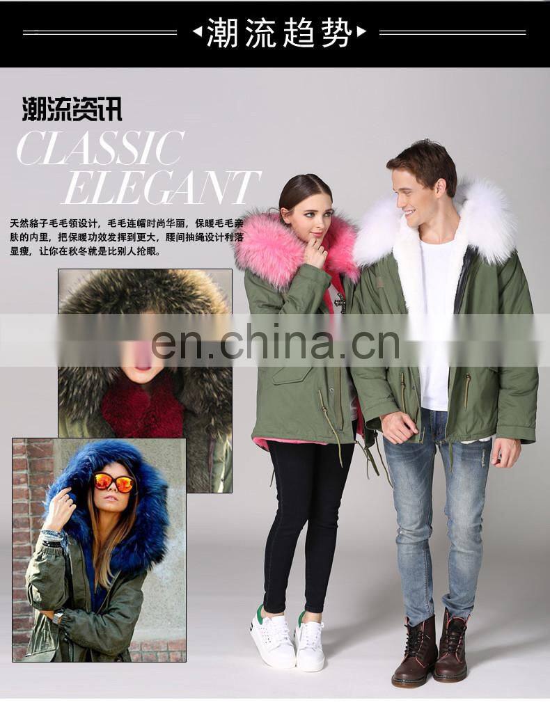 Irisfox 2016 wholesale&OEM jacket for men and women top quality fox fur coat