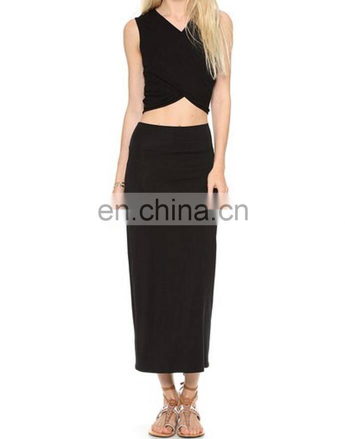 2016 Most popular latest western ladies crop top