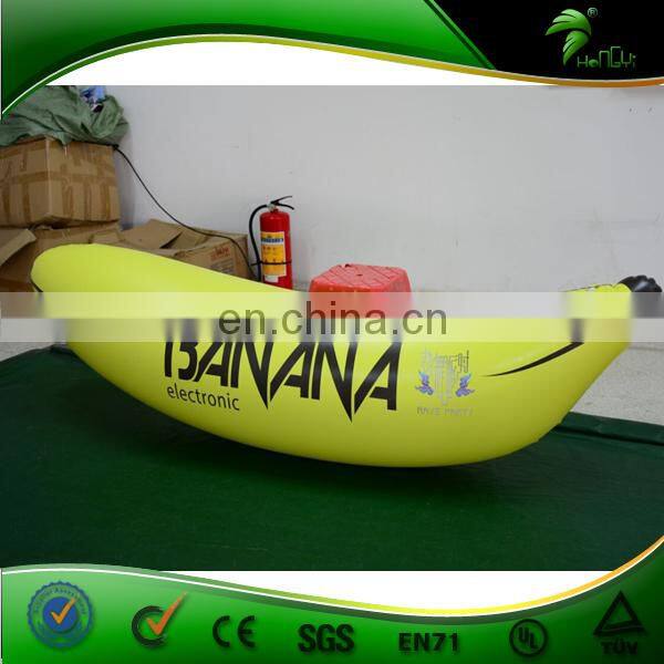 Promotional LED Inflatable Advertising Banana, PVC Inflatable Banana Toy For Advertising