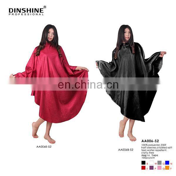 Professional custom printed salon cape for hairdressing