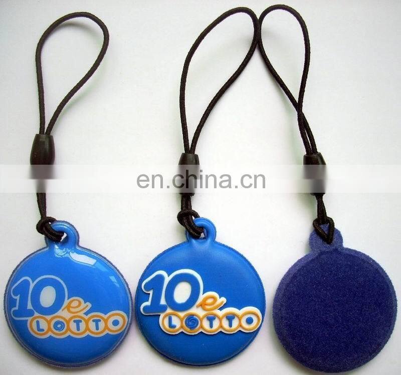 China wholesale business promotions gifts cell phone screen cleaer stickers