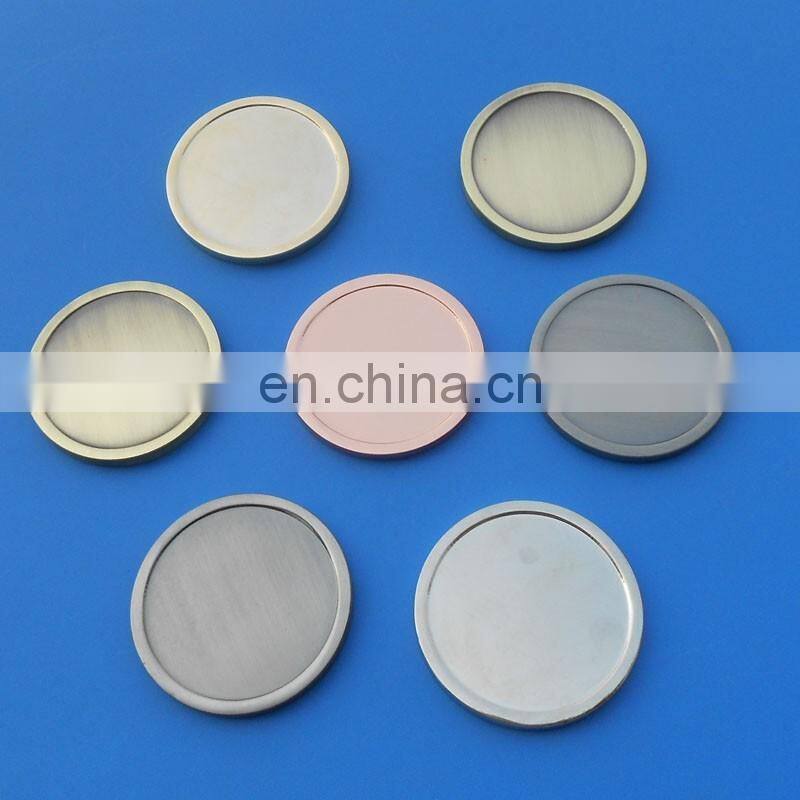 custom personalized souvenir silver plated metal challenge coin